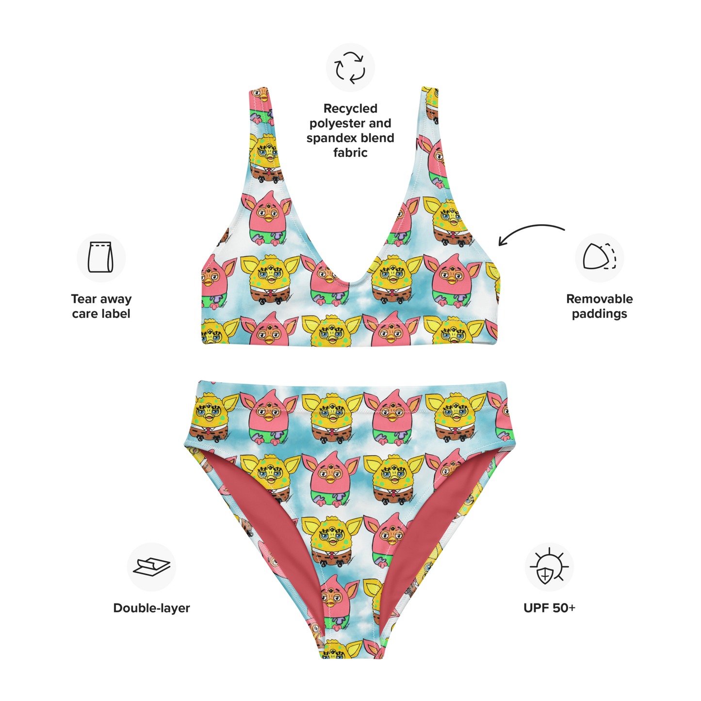 SpongeFURB and Patrick Furby, High-waisted Bikini