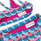 "Sweet Cupcake" (with nipple cherry) High-Waisted Bikini