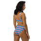 "Sweet Cupcake" (with nipple cherry) High-Waisted Bikini
