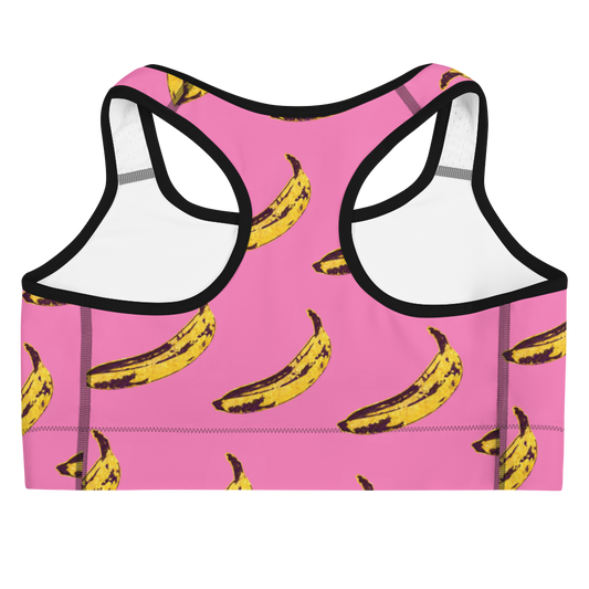 Pink Banana Sports bra