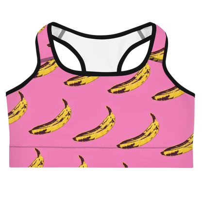 Pink Banana Sports bra