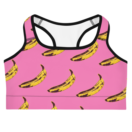 Pink Banana Sports bra