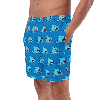 Anxious Shark- Swim trunks