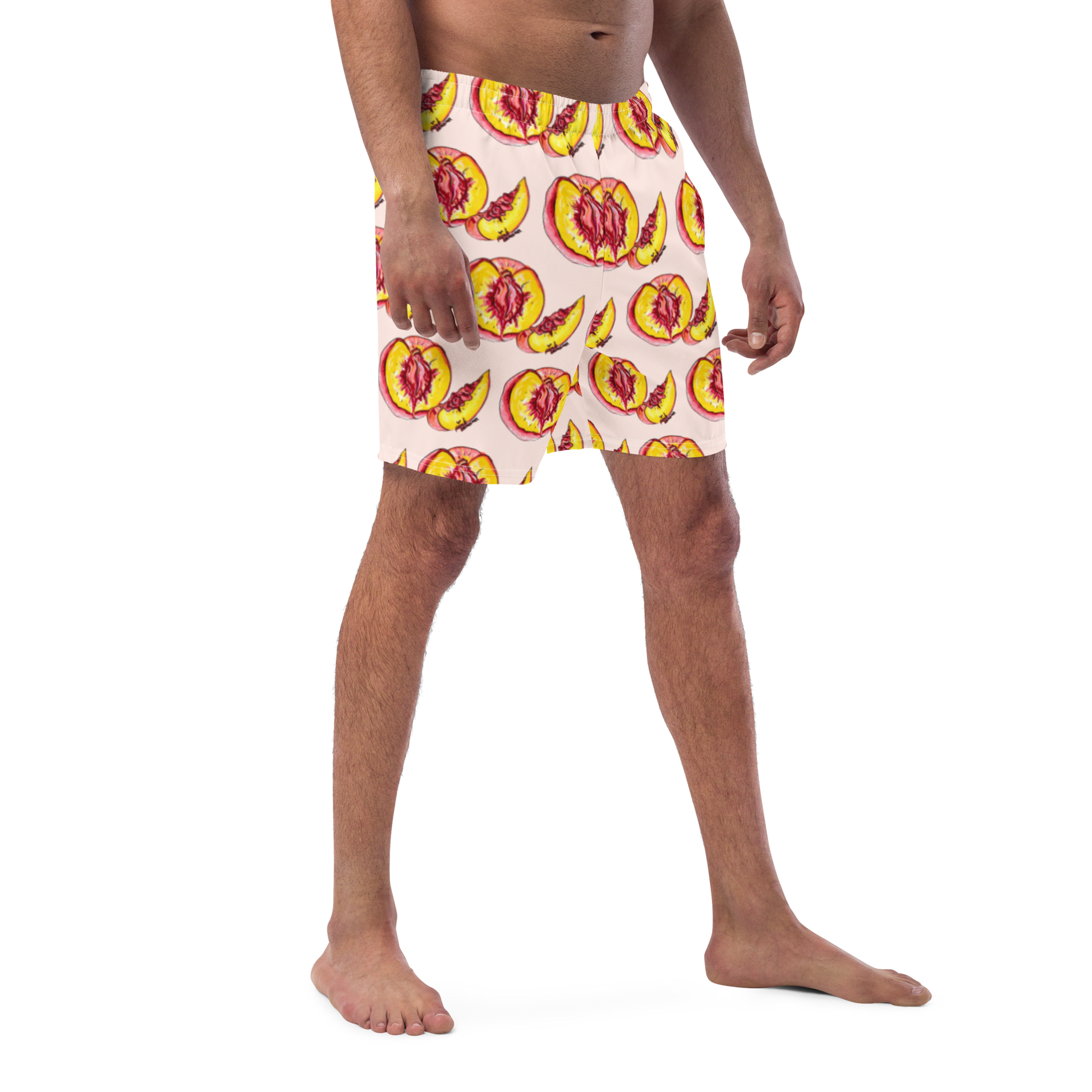Peach sales swim shorts