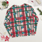 Holiday Sharks Ugly Christmas Sweater- Won't You Guide My Sleigh? (Genderless Sweatshirt)