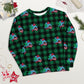 Holiday Sharks Ugly Christmas Sweater- Trim the Tree (Genderless Sweatshirt)
