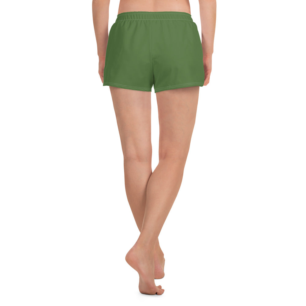 Basic Shark- Femme Athletic Short Shorts (olive)