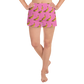 Pink Banana- Femme Athletic Short Shorts
