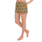 Basic Shark- Femme Athletic Short Shorts (Allover/beige)