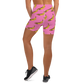 Pink Banana Yoga Shorts