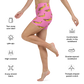 Pink Banana Yoga Shorts