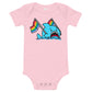 Anxious Shark Supports Pride- Baby One Piece