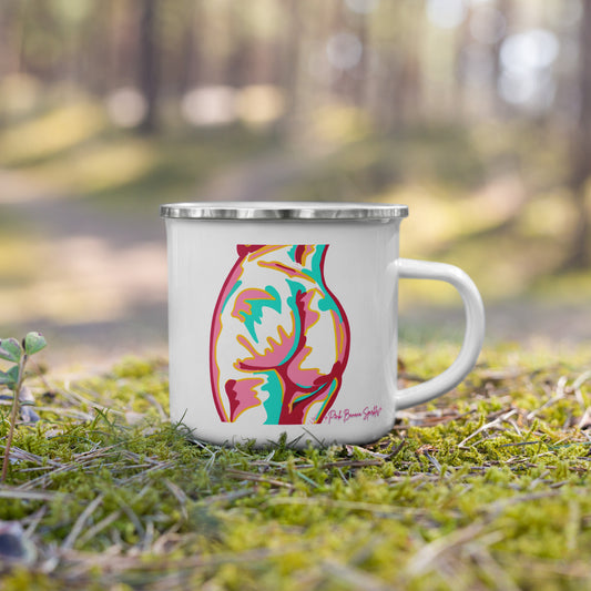 Curves for Day! Enamel Mug (12oz)