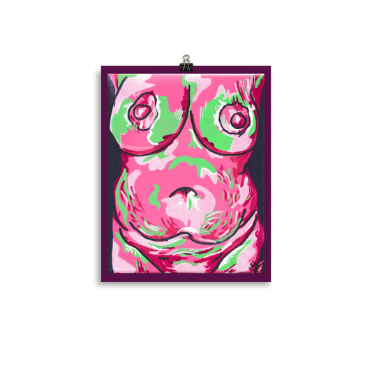 Gorgeous- Body Love Matte Art Print