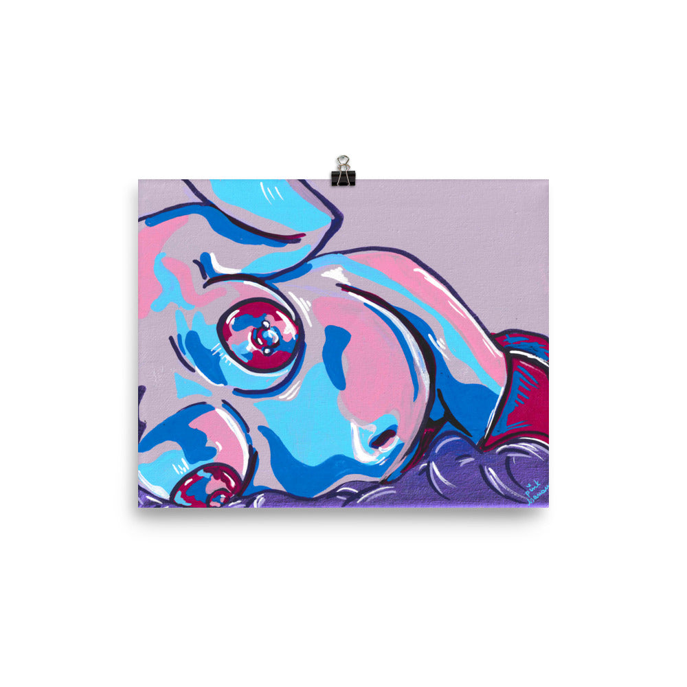 "Beautiful Belly" Matte Art Print
