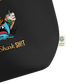 Basic Shark- Large organic tote bag (black)