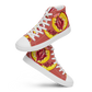 "The Perfect Peach" Peach Vulva- Men’s high top canvas shoes