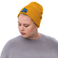 Anxious Shark Classic Ribbed knit beanie