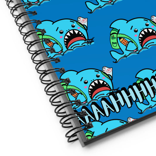 School Shark- Spiral notebook