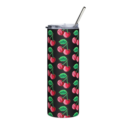 Cherry Vulva- Stainless steel tumbler