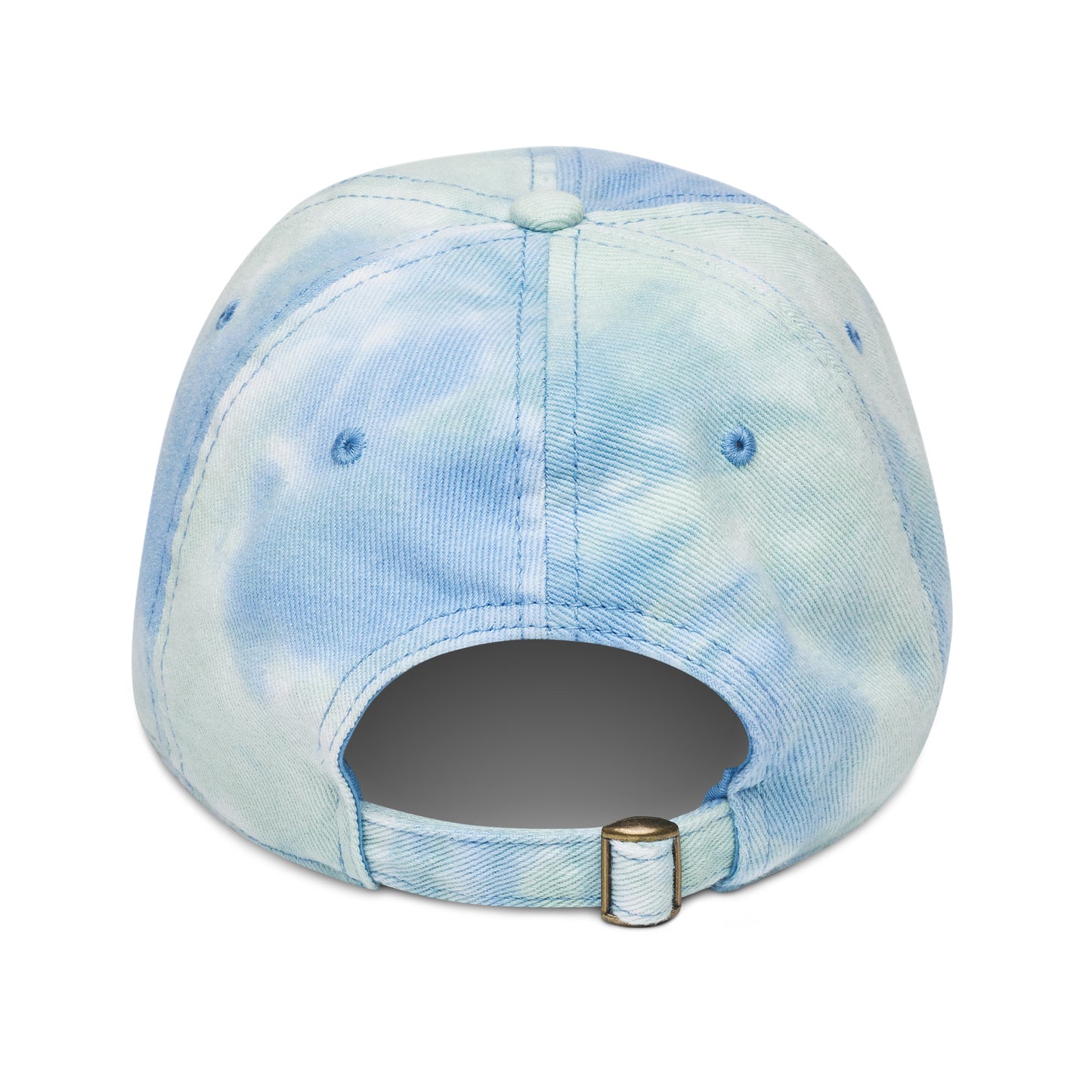 Pink Banana Sparkles- Embroidered Tie dye hat