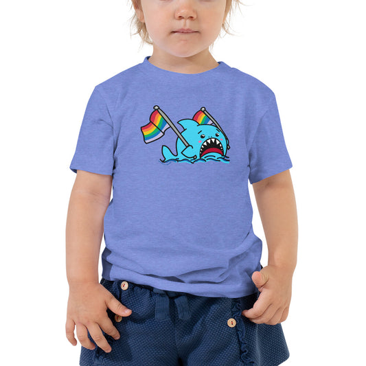 Anxious Shark for Pride- Toddler Tshirt