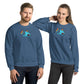 Anxious Shark for Pride- Genderless Sweatshirt- crewneck