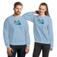 Anxious Shark for Pride- Genderless Sweatshirt- crewneck
