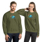 Anxious Shark for Pride- Genderless Sweatshirt- crewneck