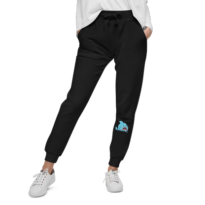 Anxious Shark- Genderless fleece sweatpants