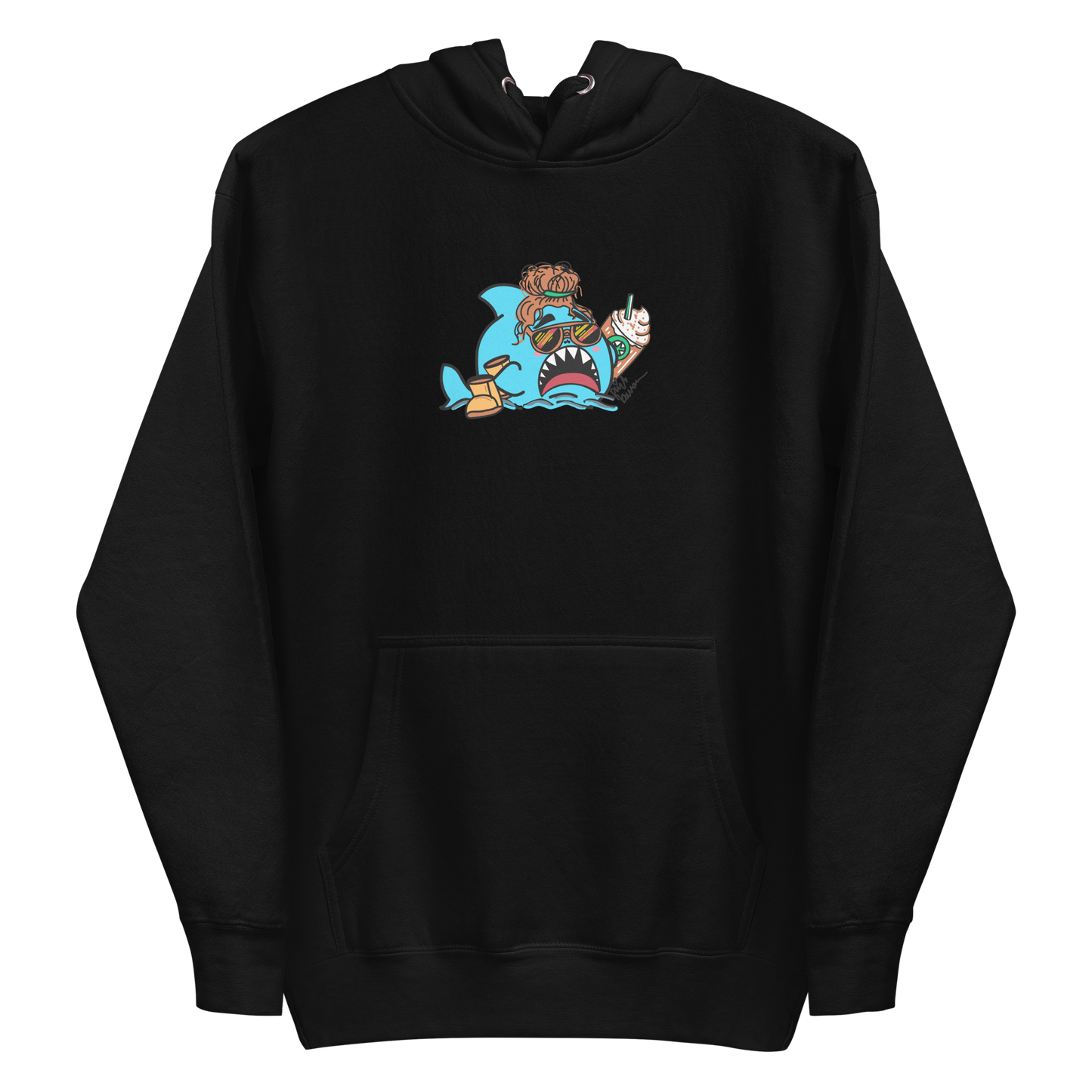 Basic Shark- Genderless Hoodie