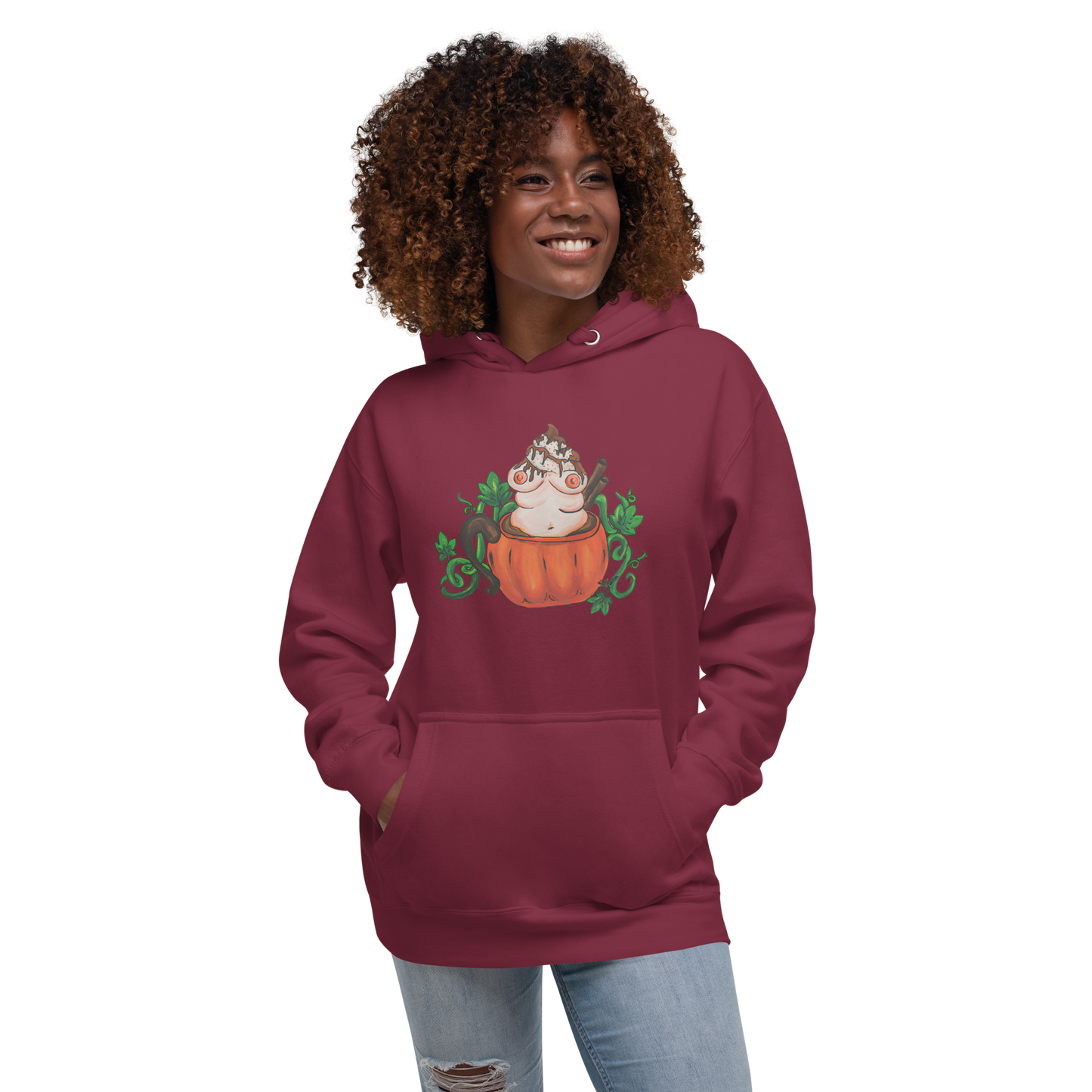 Pumpkin Spice and Everything Nice- Genderless Hoodie