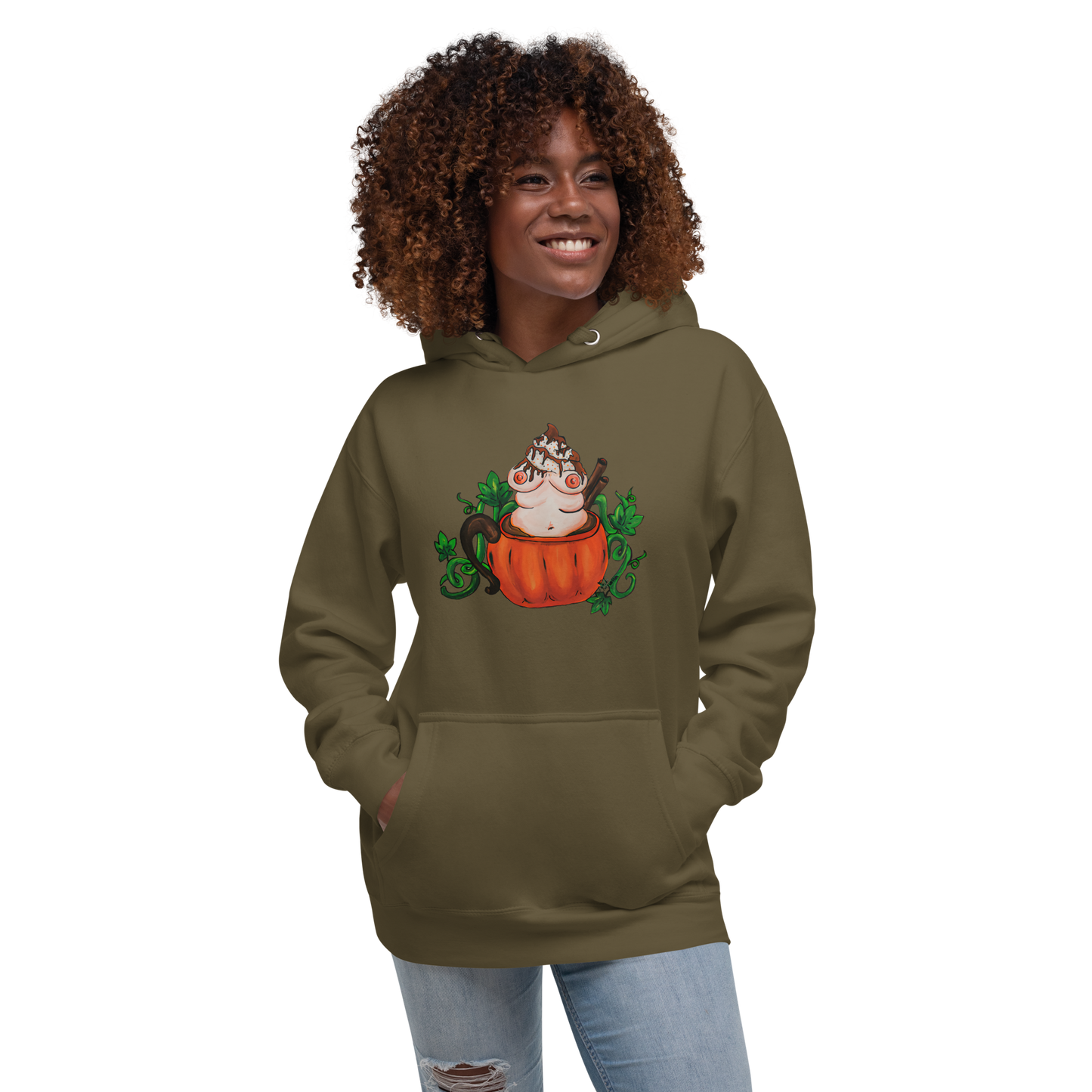 Pumpkin Spice and Everything Nice- Genderless Hoodie