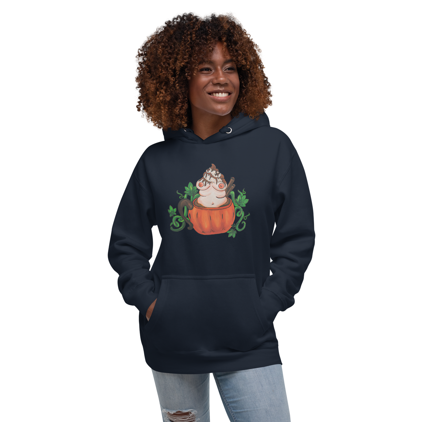 Pumpkin Spice and Everything Nice- Genderless Hoodie