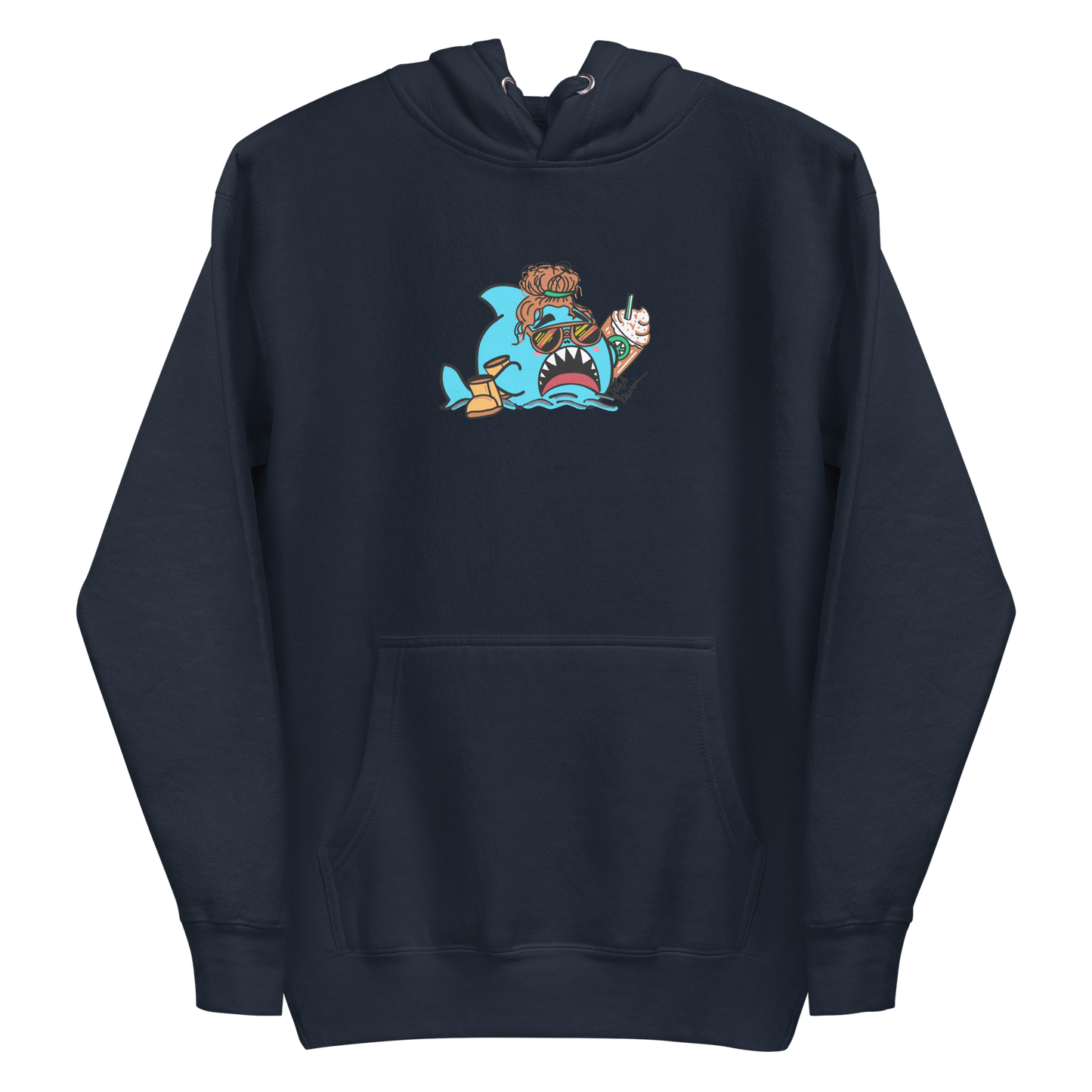 Basic Shark- Genderless Hoodie