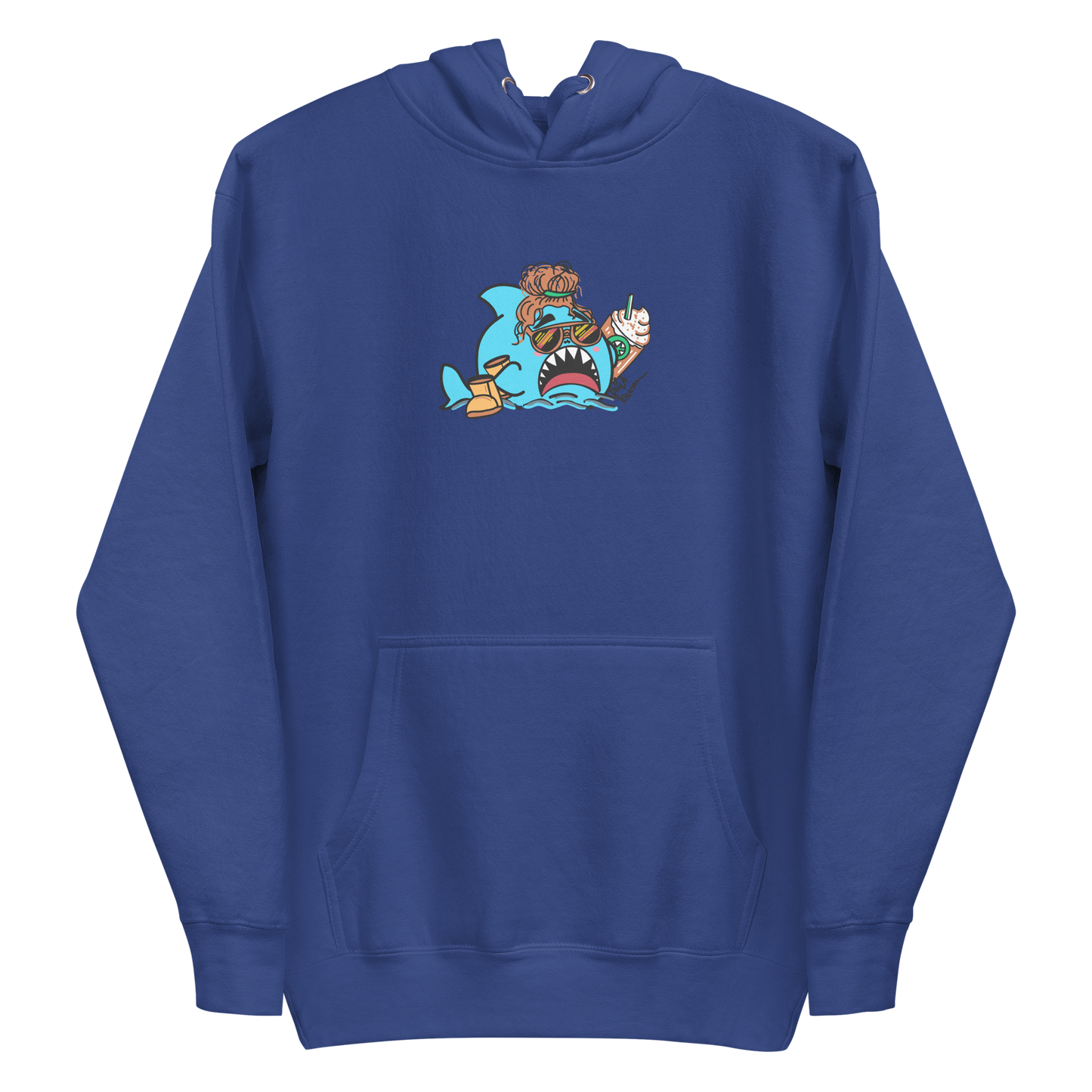 Basic Shark- Genderless Hoodie