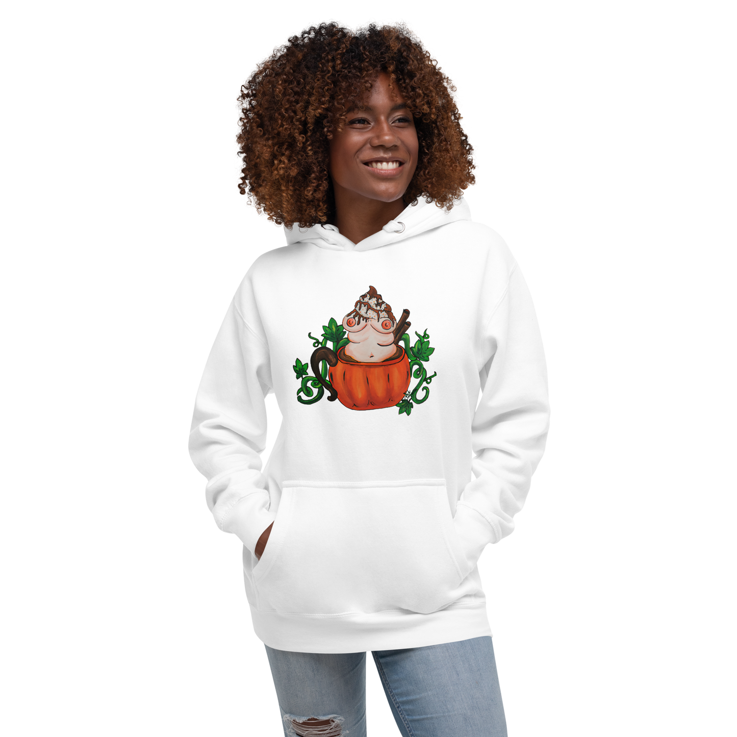 Pumpkin Spice and Everything Nice- Genderless Hoodie