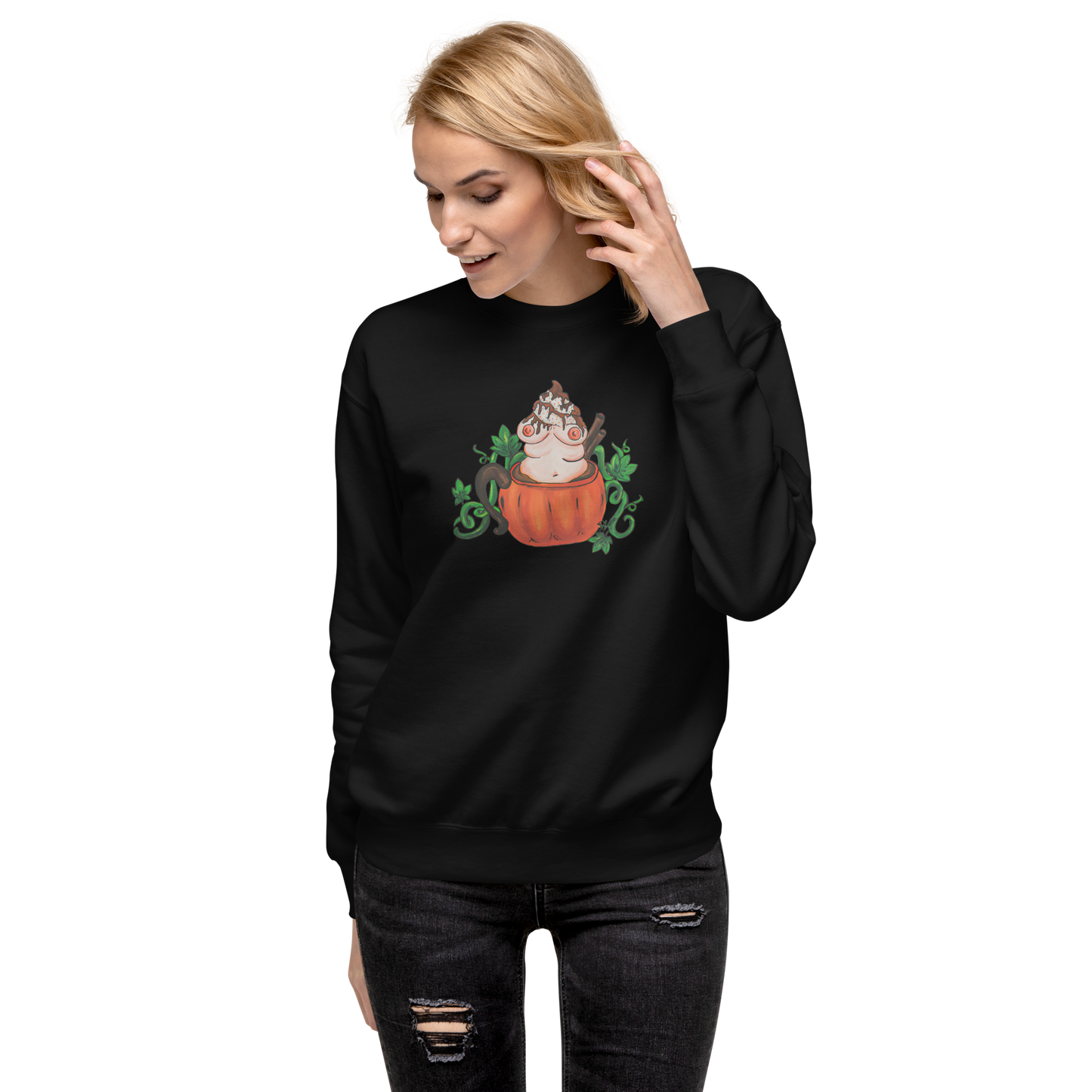 Pumpkin Spice and Everything Nice- Genderless Sweatshirt
