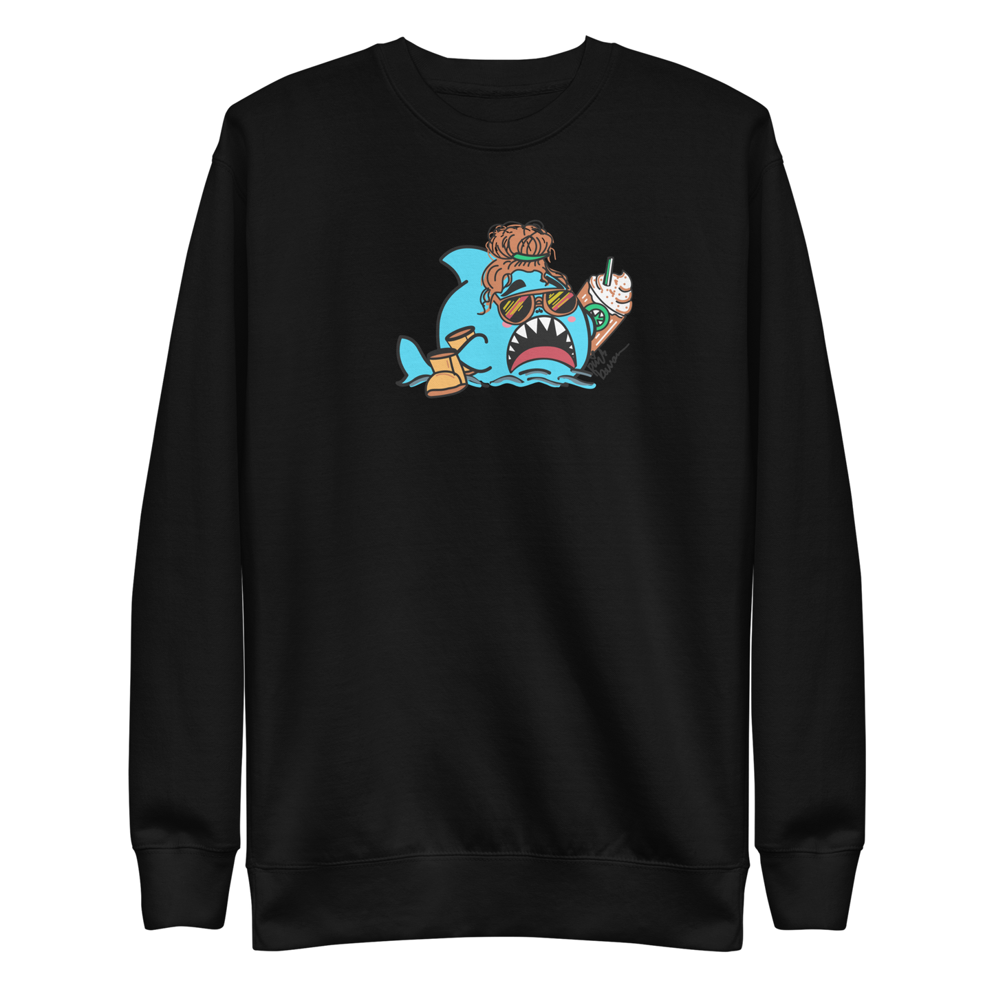 Basic Shark- Genderless Premium Sweatshirt