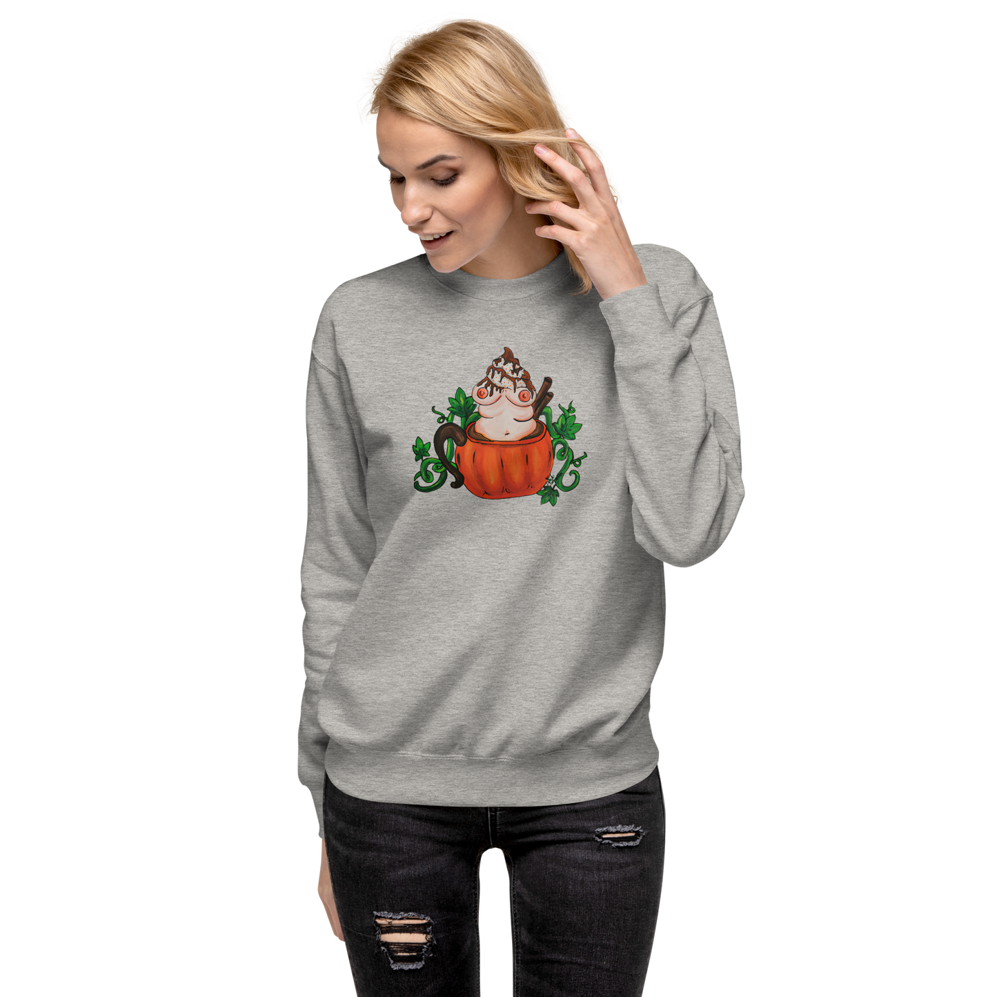 Pumpkin Spice and Everything Nice- Genderless Sweatshirt