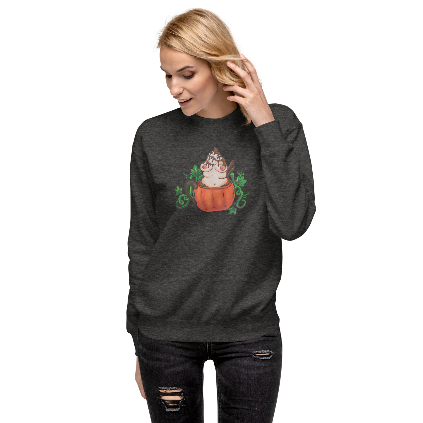 Pumpkin Spice and Everything Nice- Genderless Sweatshirt