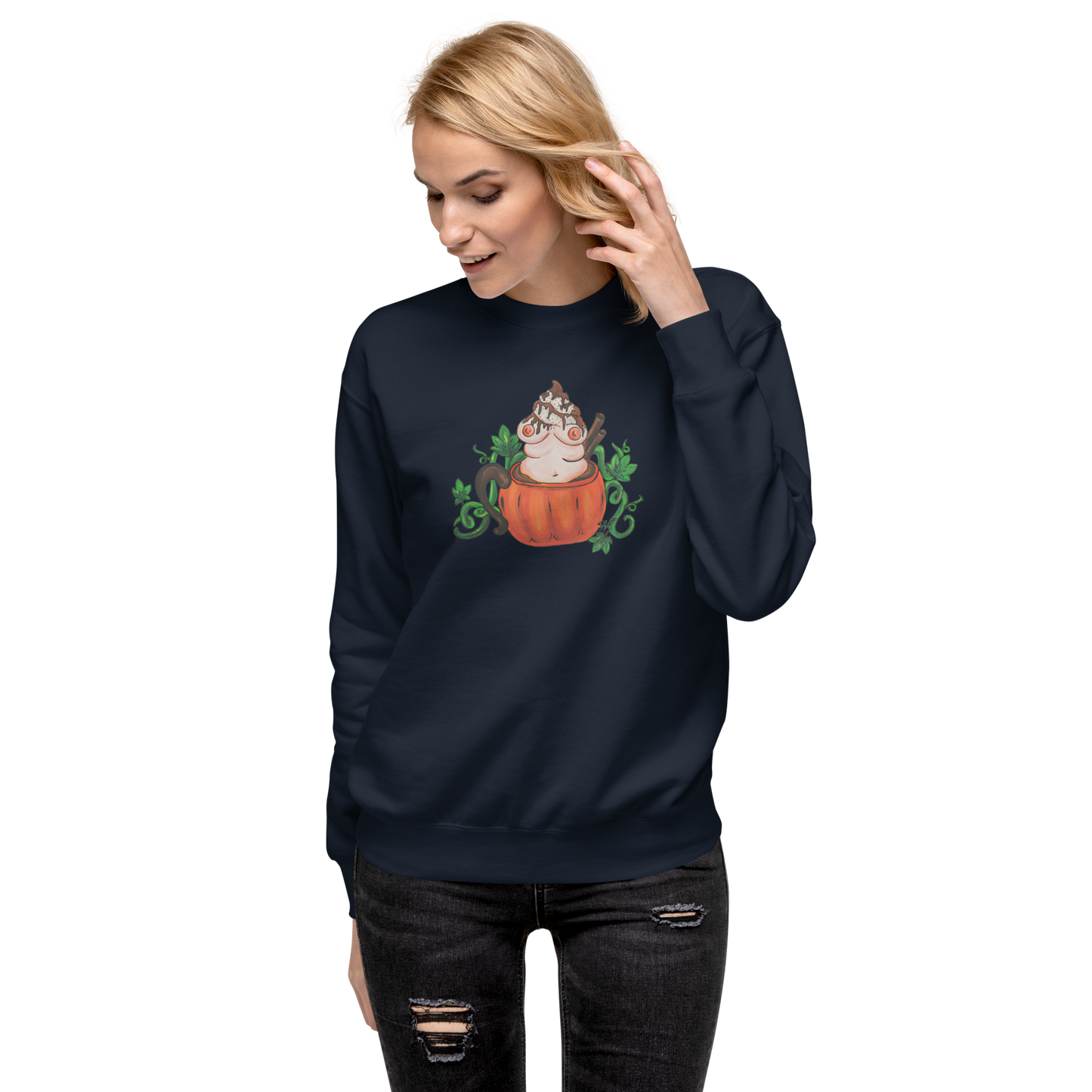 Pumpkin Spice and Everything Nice- Genderless Sweatshirt
