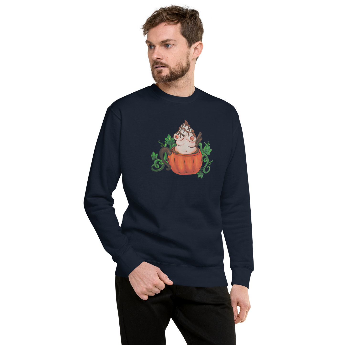 Pumpkin Spice and Everything Nice- Genderless Sweatshirt