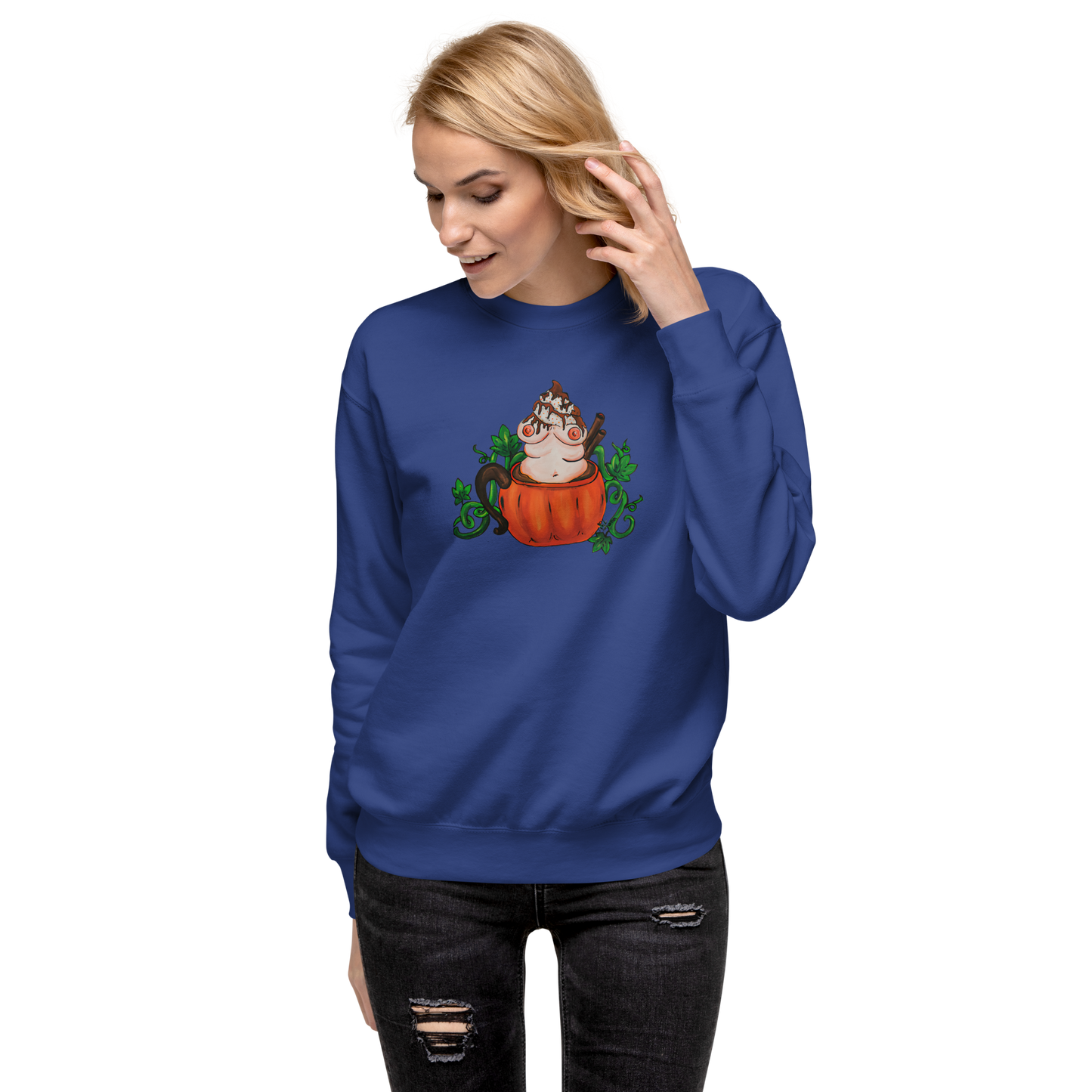 Pumpkin Spice and Everything Nice- Genderless Sweatshirt