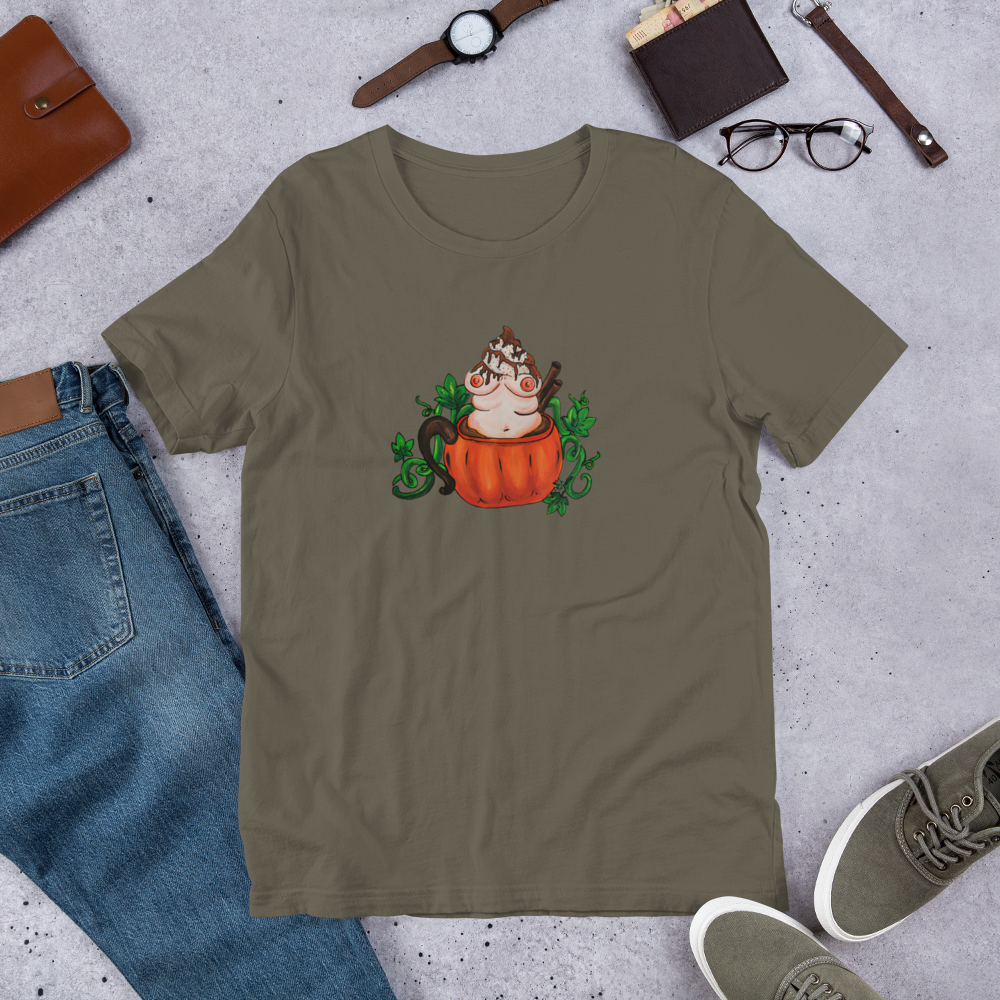 Pumpkin Spice and Everything Nice- genderless t-shirt