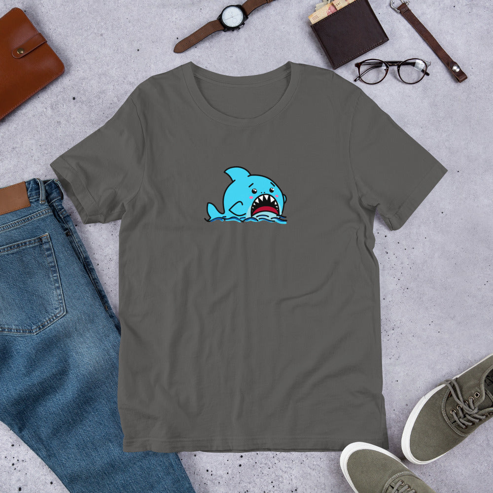 Anxious Shark- Genderless Tshirt