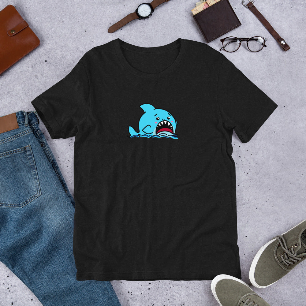 Anxious Shark- Genderless Tshirt