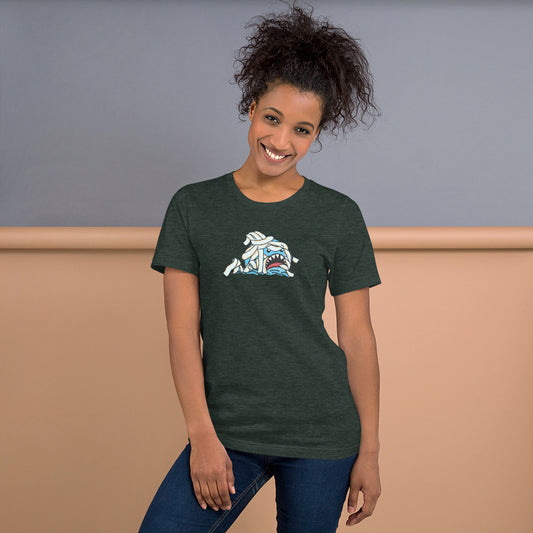 Halloween Sharks- Mummy Shark Genderless Tshirt