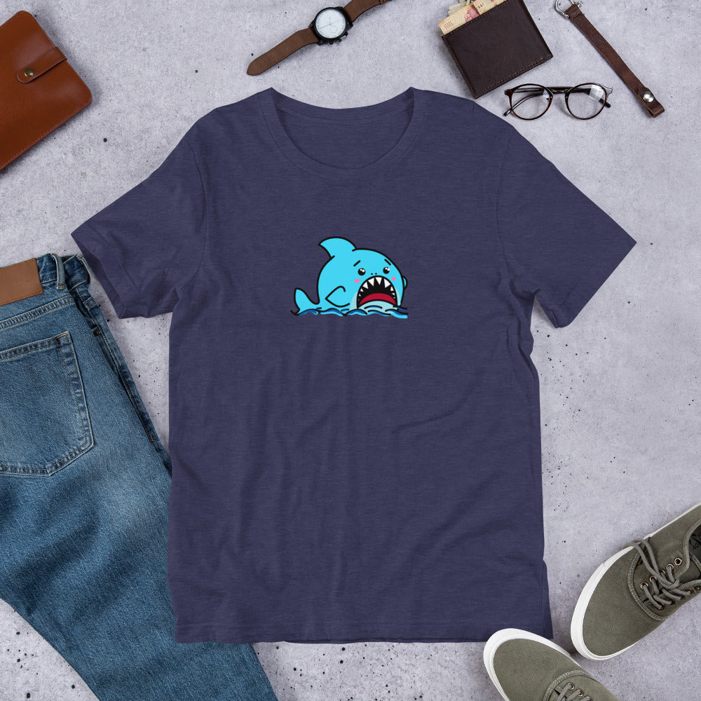 Anxious Shark- Genderless Tshirt