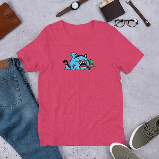 Halloween Sharks- Kitty Shark Genderless Tshirt